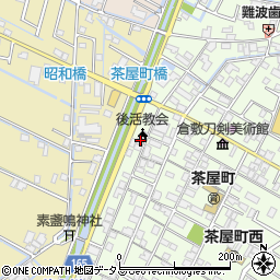 岡山県倉敷市茶屋町55周辺の地図