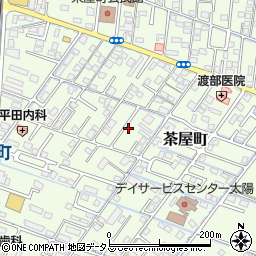 岡山県倉敷市茶屋町412周辺の地図