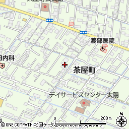 岡山県倉敷市茶屋町410周辺の地図