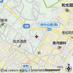 広島県府中市出口町19周辺の地図