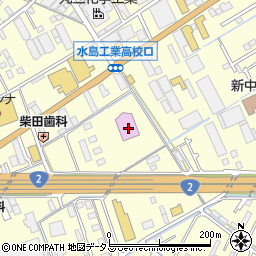 岡山県倉敷市中島1447周辺の地図