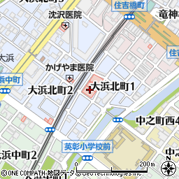 阪堺病院（いずみ会）周辺の地図