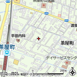 岡山県倉敷市茶屋町417-15周辺の地図