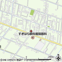 岡山県倉敷市茶屋町1455-7周辺の地図