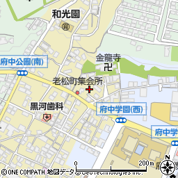 広島県府中市府中町243周辺の地図