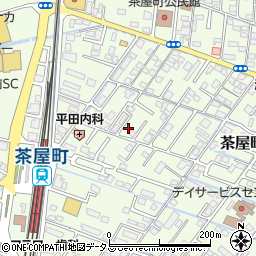 岡山県倉敷市茶屋町419-8周辺の地図