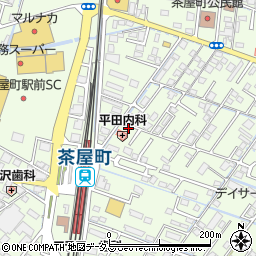 岡山県倉敷市茶屋町426周辺の地図