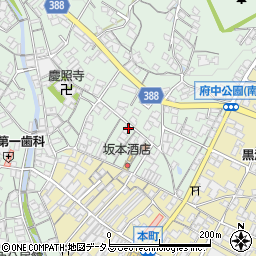 広島県府中市出口町322周辺の地図
