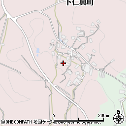 奈良県天理市下仁興町1448周辺の地図