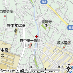 広島県府中市出口町880周辺の地図