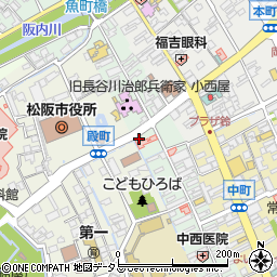 三重県松阪市魚町1666周辺の地図