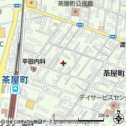 岡山県倉敷市茶屋町417-11周辺の地図