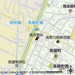 岡山県倉敷市茶屋町59周辺の地図
