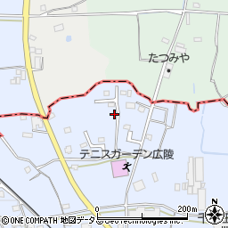 奈良県北葛城郡広陵町沢379-5周辺の地図