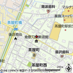 岡山県倉敷市茶屋町194周辺の地図