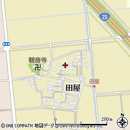 三重県多気郡明和町田屋542周辺の地図