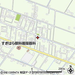 岡山県倉敷市茶屋町1445-4周辺の地図