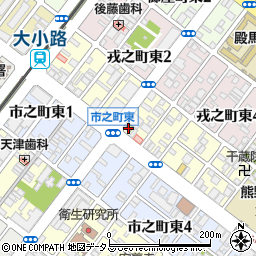 ローソン堺熊野町東店周辺の地図