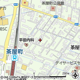 岡山県倉敷市茶屋町420周辺の地図