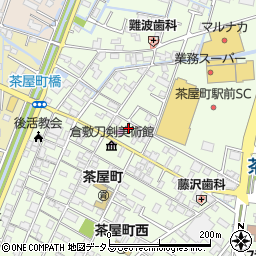 岡山県倉敷市茶屋町195周辺の地図