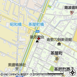 岡山県倉敷市茶屋町60周辺の地図