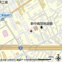 岡山県倉敷市中島1395周辺の地図