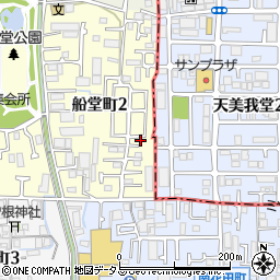 大阪府堺市北区船堂町2丁18-31周辺の地図