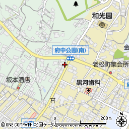 広島県府中市出口町7周辺の地図
