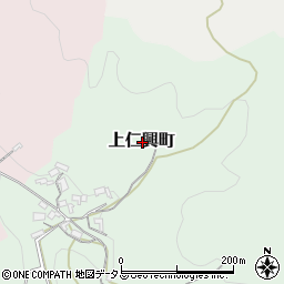 奈良県天理市上仁興町周辺の地図