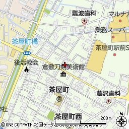 岡山県倉敷市茶屋町192-1周辺の地図