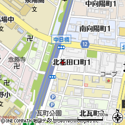 石覚・石材店周辺の地図