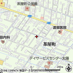 岡山県倉敷市茶屋町412-6周辺の地図