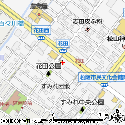 ファミリーマート松阪インター店周辺の地図