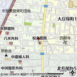セブンイレブン堺東雲東町店周辺の地図