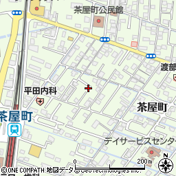 岡山県倉敷市茶屋町417-7周辺の地図