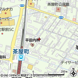 岡山県倉敷市茶屋町425-6周辺の地図
