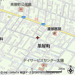 岡山県倉敷市茶屋町408-17周辺の地図