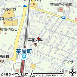 岡山県倉敷市茶屋町425周辺の地図