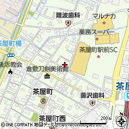 岡山県倉敷市茶屋町198-34周辺の地図