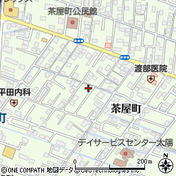 岡山県倉敷市茶屋町412-17周辺の地図