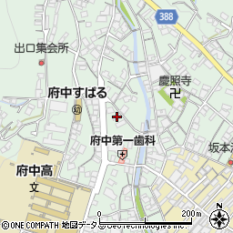 広島県府中市出口町884周辺の地図