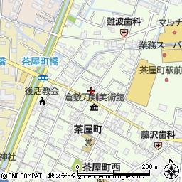岡山県倉敷市茶屋町187周辺の地図