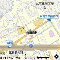 ａｐｏｌｌｏｓｔａｔｉｏｎ倉敷西ＳＳ周辺の地図