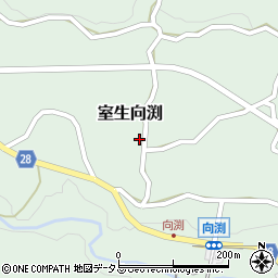 奈良県宇陀市室生向渕3461周辺の地図
