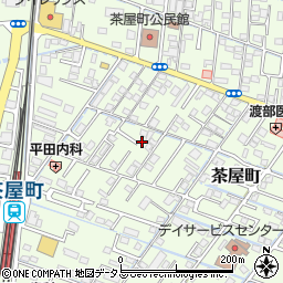 岡山県倉敷市茶屋町417-5周辺の地図