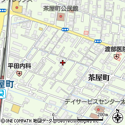 岡山県倉敷市茶屋町415-2周辺の地図