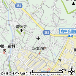 広島県府中市出口町292周辺の地図