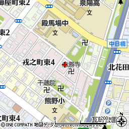 大阪府堺市堺区戎之町東5丁周辺の地図