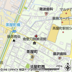 岡山県倉敷市茶屋町192周辺の地図