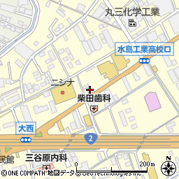 岡山県倉敷市中島1373周辺の地図